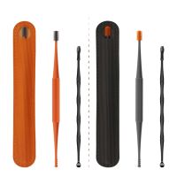 【cw】 Soft Silicone Ear Pick ended Earpick Wax Curette Remover Cleaner Design