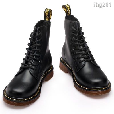 🎏Dr รองเท้าบูทมาร์ตินของแท้ Martens1460,รองเท้าบูตมาร์ตินสำหรับผู้ชายผู้หญิงรองเท้าบูตมาร์ตินสวยกลางแจ้งสไตล์คลาสสิก