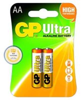 GP AA alkaline battery ถ่านอัลคาไลน์ ถ่านaa 2a แพ็ค 2 ก้อน รุ่นGPB-15AU-2U2