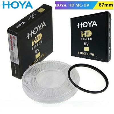 Original HOYA HD MC-UV 67mm Hardened Glass 8-layer Multi-Coated Digital UV Ultra Violet Filter for Nikon Canon Camera