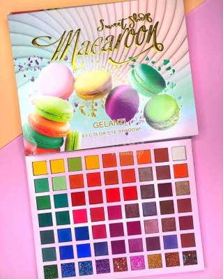 Macaron 63 color eyeshadow🧁🍬💕 อายแชโดว์ พาเลท ตลับใหญ่มากก 63 สี เนื้อสีแน่นติดทน นานทั้งวัน