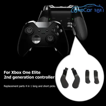 4pcs Silver Metal Paddles Replacement Kit for Xbox one Elite