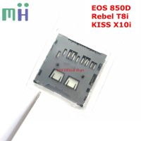 NEW For Canon EOS 850D / Rebel T8i / KISS X10i SD Memory Card Reader Connector Slot Holder Camera Replacement Spare Repair Part