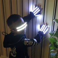 ♛♂ Birthday Gift LED Luminous Flashing Illuminate Children Gloves Led Party Glasses Stage Show Event Party Supplies