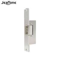 Jeatone ล็อคไฟฟ้าแบบ Dc12v โหมดปลดล็อกคู่สำหรับความปลอดภัยในบ้านการเข้าถึงวิดีโอระบบควบคุม Ne/nc Lock