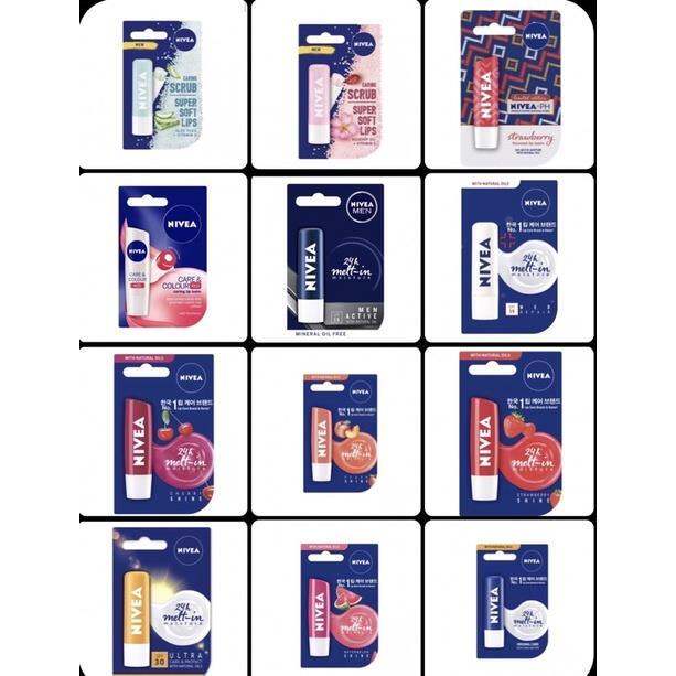 Nivea Lip Balm Lip Care Lip Scrub Lazada PH