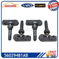 เซ็นเซอร์สำหรับจอมอนิเตอร์แรงดันยาง TMPS 56029481AB DODGE NITRO แรม1500 2500รถกระบะ3500 JEEP COMMANDER WRANGLER 433Mhz