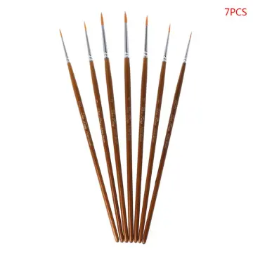 H&B Miniature Paint Brushes Set 12 Pieces Tiny Professional Micro Fine  Paint Brushes for Detail Rock Painting Acrylic Watercolor Oil Art  Accessories