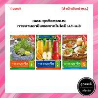 เฉลย ชุดกิจกรรมฯ การงานอาชีพและเทคโนโลยี ม.1-ม.3 (พว.)