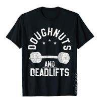 โดนัทและ Deadlift เสื้อยืดออกกำลังกายโดนัทตลก