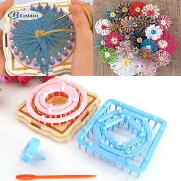 Weaving Loom Kit Toys for Kids Multi-Color Weaving Craft Loops