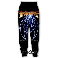 Phechion mens/womens sports pants, 3D printed casual pants, street fashion loose pants F322