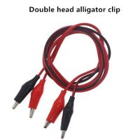 Crocodile To Banana AV Plug Test Cable Connector Dual Tester Crocodile Probe Clip สำหรับเครื่องมือวัดมัลติมิเตอร์