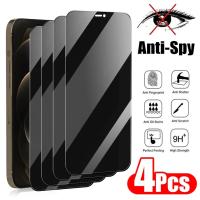 ❅ 4Pcs Privacy Screen Protector for iPhone 11 12 13 14 Pro Max X XR XS MAX 13Mini 12Mini 7 8 14 Plus Best Anti-spy Tempered Glass