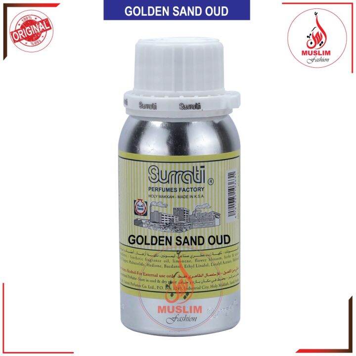 Golden Sand Oud By Surrati Perfume KSA Original Saudi Arabic Perfume