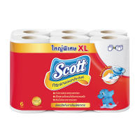 [ส่งฟรี!!!] สก๊อตต์ กระดาษอเนกประสงค์ บิ๊กโรล ขนาด XL แพ็ค 6 ม้วนScott Kitchen Towel Big Roll Size XL x 6 Rolls