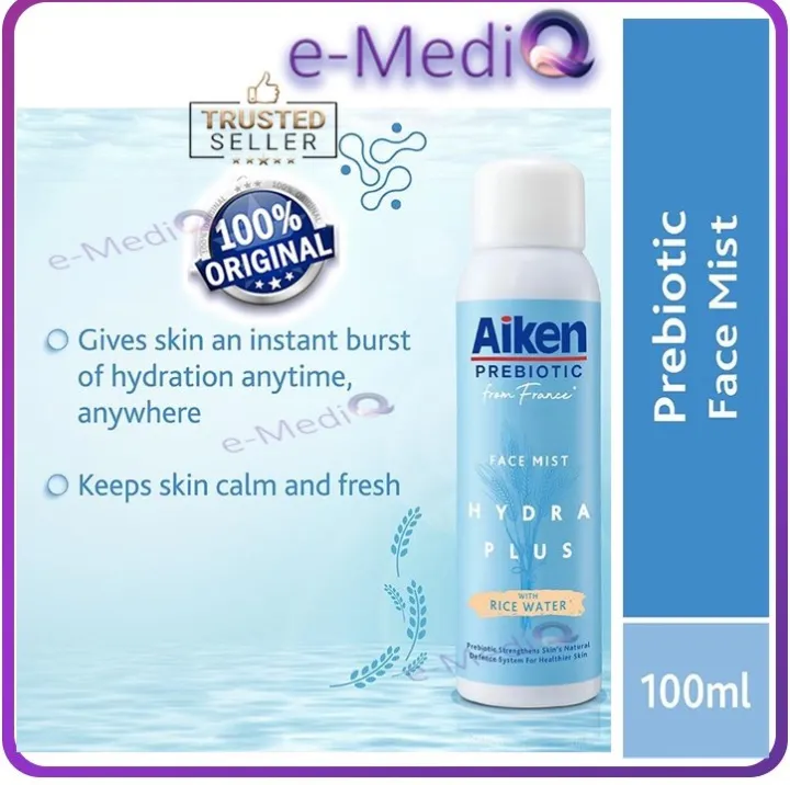 AIKEN PREBIOTIC Hydra Plus Face Mist 100ml Lazada