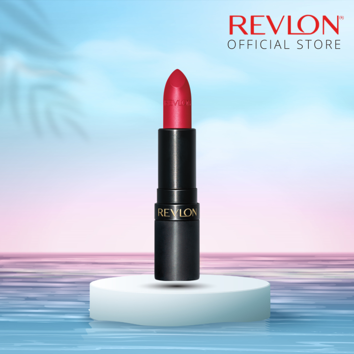 revlon-super-lustrous-the-luscious-mattes-lipstick-เรฟลอน-ซุปเปอร์ลัสทรัส-เดอะ-ลัชเชียส-แมท-ลิปสติก-ลิปแมท-ลิปแมทเรฟลอน-ลิปสีสดคมชัด-เครื่องสำอาง