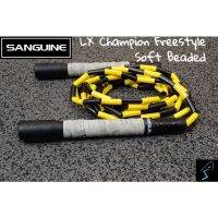 Sanguine LX Champion Freestyle เชือกกระโดดลูกปัดนุ่ม พร้อมเทปพันด้ามจับ ของแท้ dg