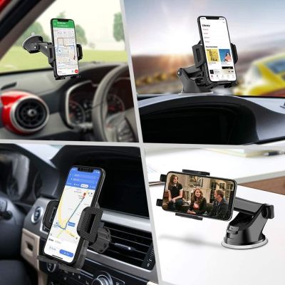 dvvbgfrdt Car Phone Holder Mobile Phone Holder Stand in Car No Magnetic GPS Mount Support For iPhone 14 Pro Max 13 12 Pro Xiaomi HUAWEI