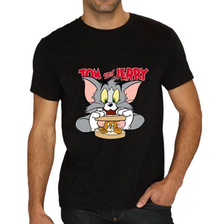 New Retro Best Seller T Shirt Tom Or Jerry Sandwich Tie Dye Harajuku 