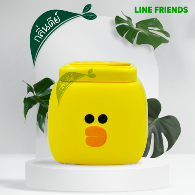 เจลน้ำหอมปรับอากาศ กลิ่น ORANGE GARDEN --- สินค้าลิขสิทธิ์แท้  FreshTime x LINE FRIENDS