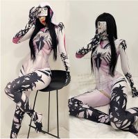 [COD] 2022 sub-code new dead pool jumpsuit sexy zipper open crotch lesbian cosplay suit