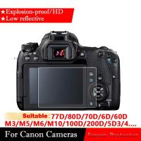 【▼Hot Sales▼】 weimeibe ปกป้องหน้าจอสำหรับกระจกเทมเปอร์ Canon Eos 77d 70d 5d3 / 4 6d2 M100 760d 200d ฟิล์มเหล็กฟิล์มกล้อง Slr