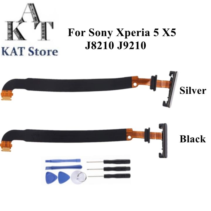 kat-untuk-sony-xperia-5-x5-j8210-j9210-pemindai-sensor-sidik-jari-touch-id-connect-penggantian-suku-cadang-kabel-flex
