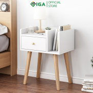 Tủ đầu giường ,tab đầu giường thông minh thương hiệu IGA -GP175