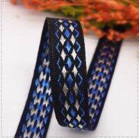 (1 Meter/lot) 12mm Single Face Woven Jacquard Grosgrain Satin Ribbon DIY Handmade Clothing Sewing &amp;Hair Bow Accessories Material Gift Wrapping  Bags