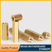 M6 Hexagonal Copper Standoff for PCB Circuit Boards and Computer Motherboards Threaded Support Pillars Hollow Column Screw Bolt Nails Screws  Fastener