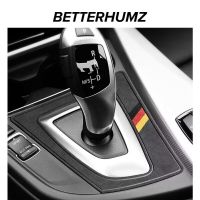 BETTERHUMZ Alcantara For BMW F30 F32 F34 F36 3 4 Series Car Gear Shift Panel Interior Trim Sticker M Performance Car Accessories