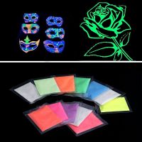 Fluorescent Super Bright Glow in the Dark Powder Glow Pigment Neon Luminous Powder Nail Glitter