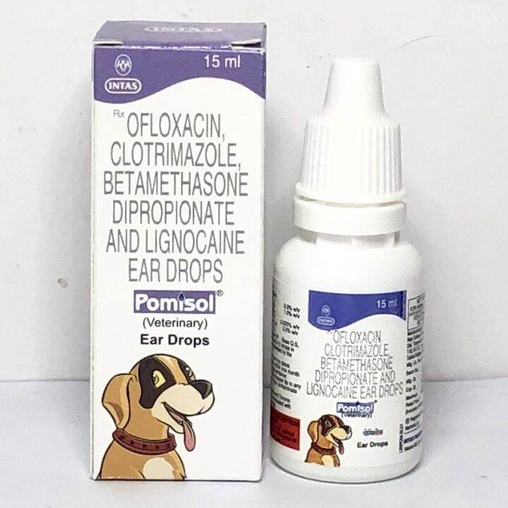 [CLR AGRIVET] POMISOL EARDROP 15 ML FOR PET/ Para sa tenga ng aso at