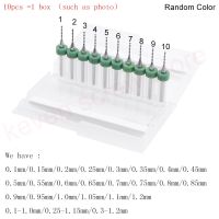 【✆New✆】 liuchuanliang เครื่องมือดอกสว่านขนาดเล็กแผงวงจรคาร์ไบด์0.9มม. สำหรับ Smt Cnc 10ชิ้น/เซ็ต0.9มม. ทำจากโลหะผสมแข็งคุณภาพสูง