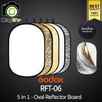 Godox Reflector RFT-06 5in1 - Oval Reflecter วงรี 5 in 1 - 60*90 , 90*120 , 100*150 cm.