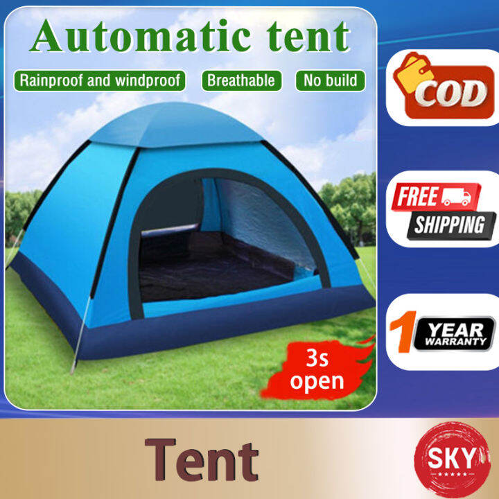 outdoor kemah camping waterproof tent portable folding tent 34 Person