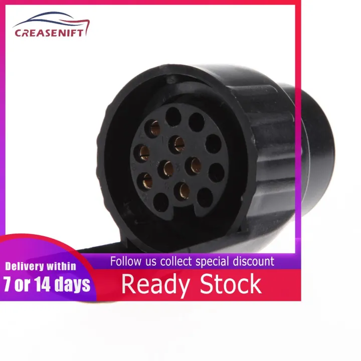 Converter 13 Pin Trailer Caravan Plug Adapter To 7 Pin Towbar Socket