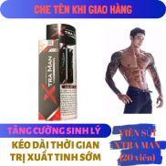 Viên sủi XTRAMAN cao cấp tăng cường sinh lý nam mạnh mẽ hộp 20 viên - hàng