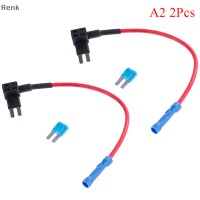 Renk 1PC/2pcs/5pcs Micro2 FUSE TAP ADD-A-CIRCUIT ใบมีด ATR MINI FUSE HOLDER 15A ฟิวส์