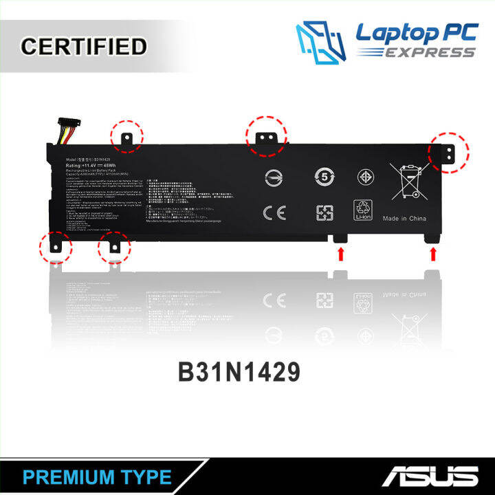 Laptop Notebook B31N1429 Battery Compatible with Asus A501LB5200 K501LB
