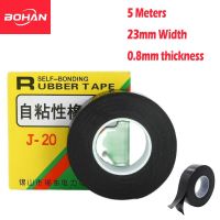 1PCS J20 Self-bonding Rubber Tape Black PVC Waterproof Tape 10KV Rubber Insulated Adhesive Tape Adhesives  Tape