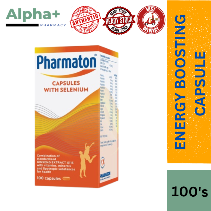 Pharmaton Capsule Multivitamin & Minerals + Ginseng 100s EXP 09/2024