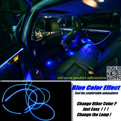 interior Ambient Light Tuning Atmosphere Fiber Optic Band Lights For Nissan AD Van Y12 Inside Door Panel illumination Refit
