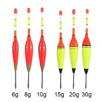 6g/8g/10g/15g/20g/30g Eva Foam Fishing Floats Light Stick Plastic Bobber Fishing Night Float Luminous High Quality Tackle  Lures  Baits