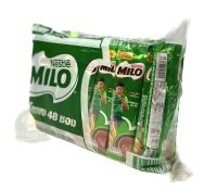 ไมโล Milo​ ชนิดซอง รสช็อกโกเเล็ตมอลต์​ ขนาด​ 12​ กรัม​ เเพ็ค​ 48​ ซอง