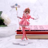 【SALE】 psychcorera1986 16Cm อะนิเมะน่ารัก Captor PVC โมเดลตุ๊กตาขยับแขนขาได้ Cardcaptor ไม้กายสิทธิ์หญิงตกแต่งหน้าเค้กหุ่นของเล่นของขวัญเด็ก