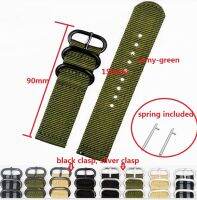 1 szt. Watch band 20mm 22mm Nylon nato. Uniwersalny uniwersalny zespół nylonowy