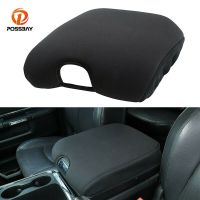 zxfgew รถคอนโซลกลางที่เท้าแขน Pad ปกสีดำชิ้นส่วนภายในสำหรับ Dodge Ram 1500 2500 3500 2010 2011 2012 2013 2014 2015 2016 2017